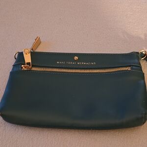 Spartina 449 Teal Wristlet with Gold Hardware